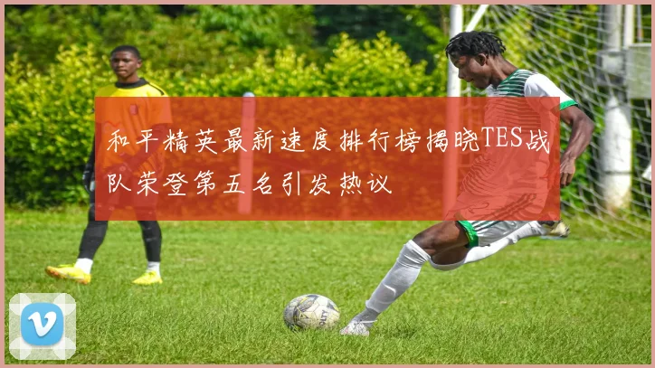和平精英最新速度排行榜揭晓TES战队荣登第五名引发热议