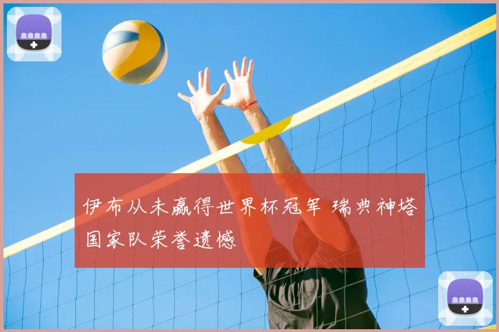 伊布从未赢得世界杯冠军 瑞典神塔国家队荣誉遗憾